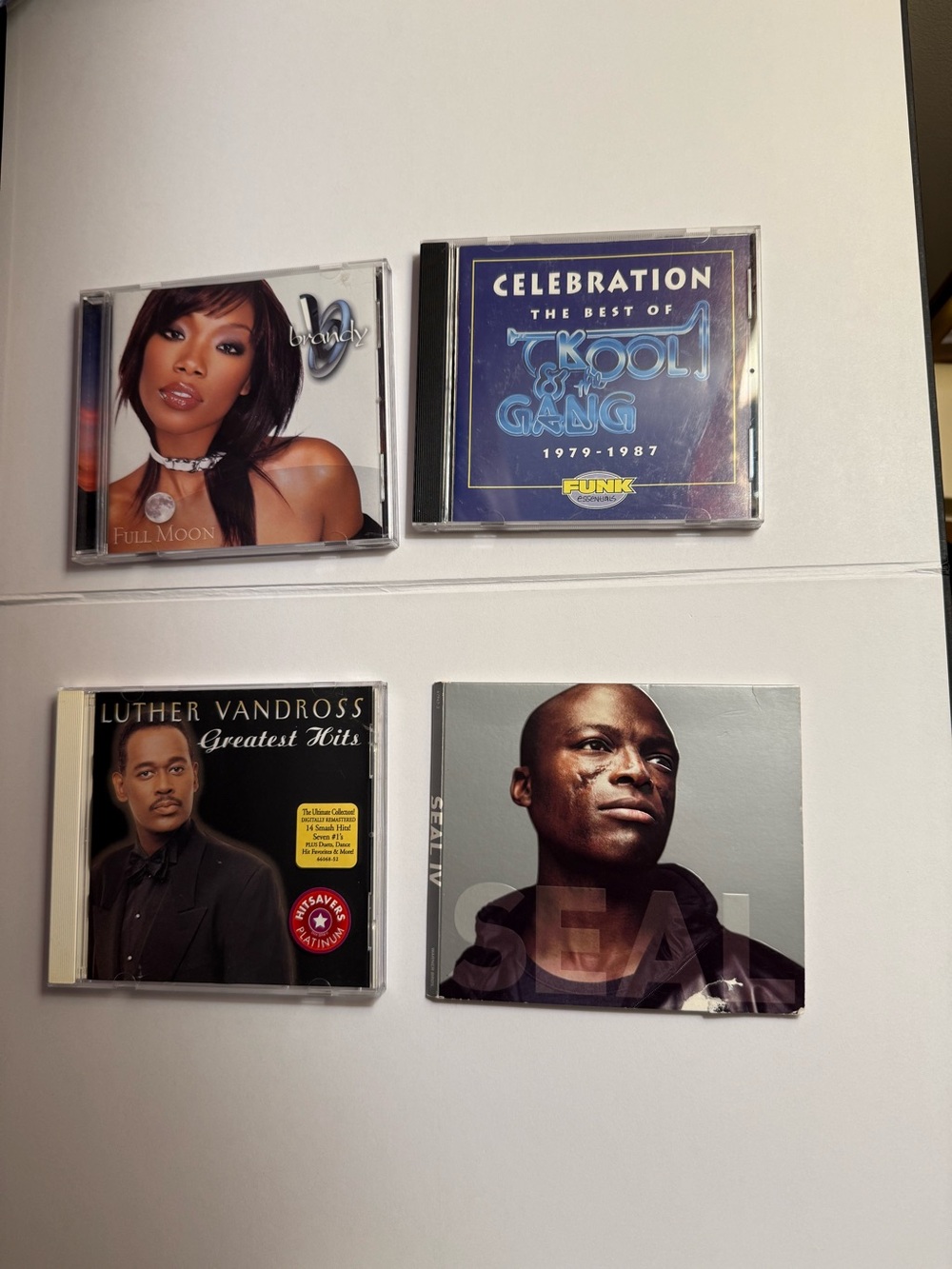 R & B Music CDs Lot of 4